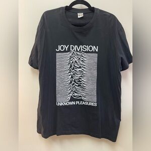 Joy Division Black Graphic T-Shirt